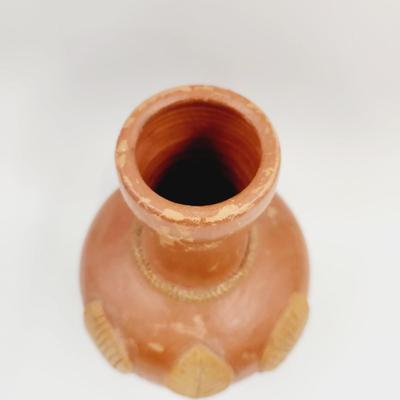 BEAUTIFUL HANDCRAFTED & SIGNED TERRACOTTA VASE