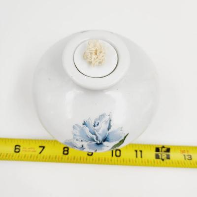 WICK & STICKS PORCELAIN OIL LAMP