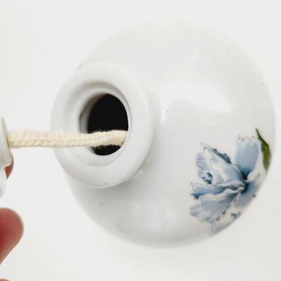 WICK & STICKS PORCELAIN OIL LAMP