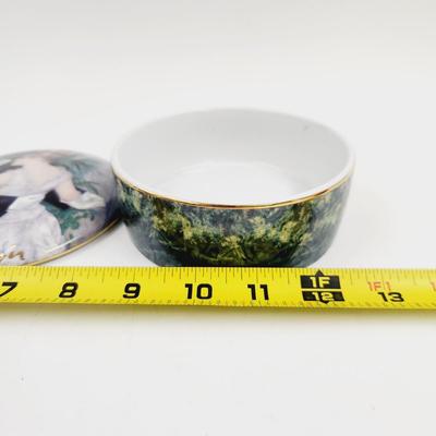 GOEBEL AUGUSTA RENOIR PORCELAIN TRINKET COLLECTABLE