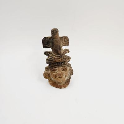 PRE COLUMBIAN GOD STATUE