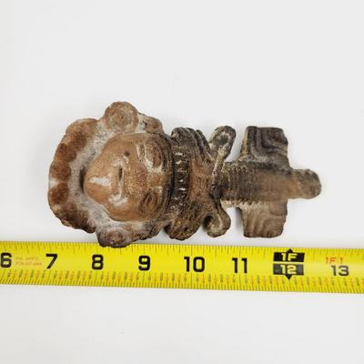 PRE COLUMBIAN GOD STATUE