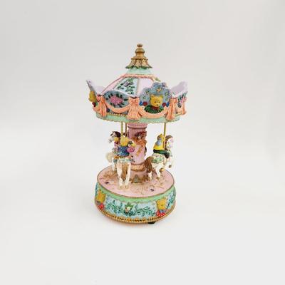 BEAUTIFUL BEAR MUSICAL CAROUSEL