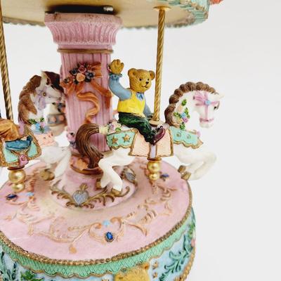 BEAUTIFUL BEAR MUSICAL CAROUSEL