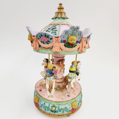 BEAUTIFUL BEAR MUSICAL CAROUSEL