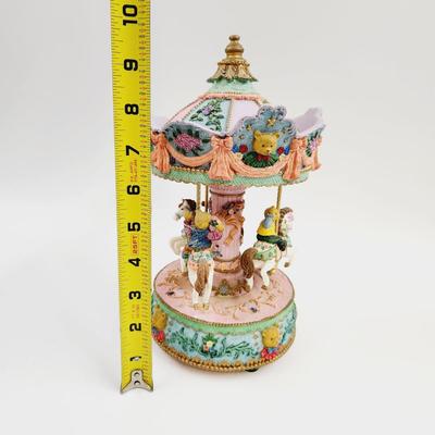 BEAUTIFUL BEAR MUSICAL CAROUSEL