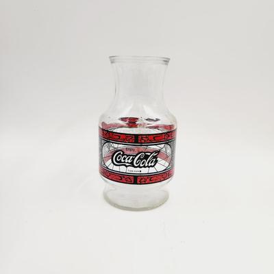 VINTAGE COCA-COLA GODFATHER GLASS COLLECTABLE PITCHER