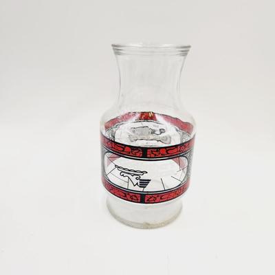 VINTAGE COCA-COLA GODFATHER GLASS COLLECTABLE PITCHER