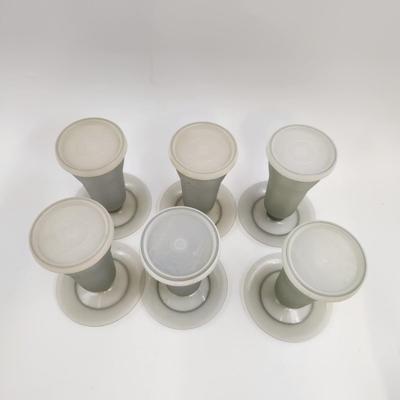TUPPERWARE PUDDING / MOUSEE CONTAINERS W/ LIDS