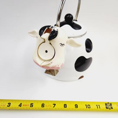 COOL COLLECTABLE METAL COW TEA POT