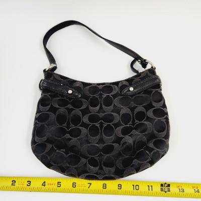 BEAUTIFUL CLOTH COACH PURSE