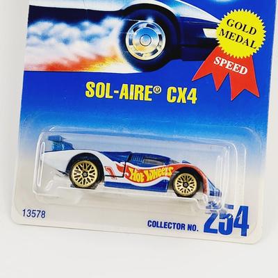 1991 HOT WHEELS SOL-AIRE CX4 #254