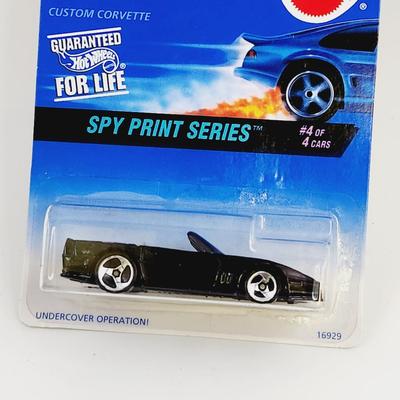 1996 HOT WHEELS SPY PRINT SERIES #4 OF 4