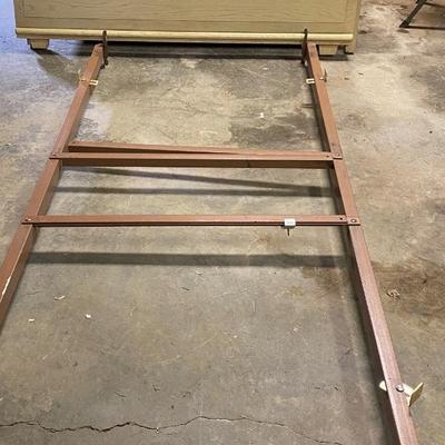 Vintage Blonde Bed Frame