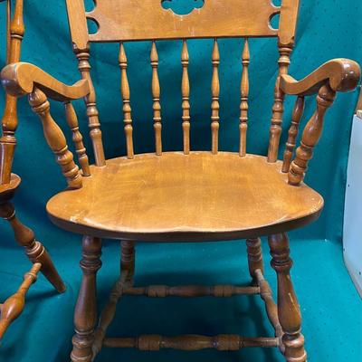 2 Nice Wood Chairs