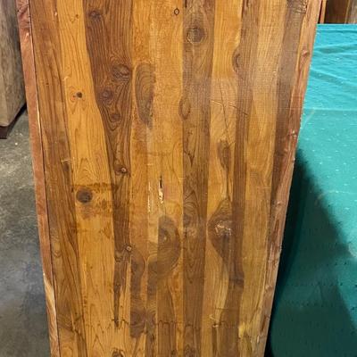 Vintage Cedar Chest Converted to Stand up Style