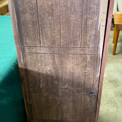 Vintage Cedar Chest Converted to Stand up Style