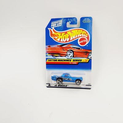 1997 HOT WHEELS TATTOO MACHINES SERIES 57 T-BIRD #1 OF 4