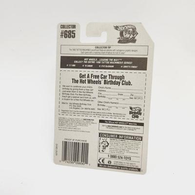 1997 HOT WHEELS TATTOO MACHINES SERIES 57 T-BIRD #1 OF 4