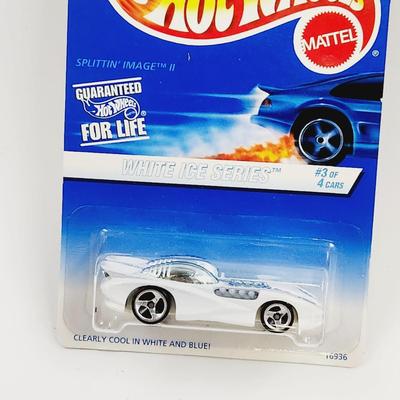 1996 HOT WHEELS WHITE ICE SERIES SPLITTIN IMAGE #3 OF 4