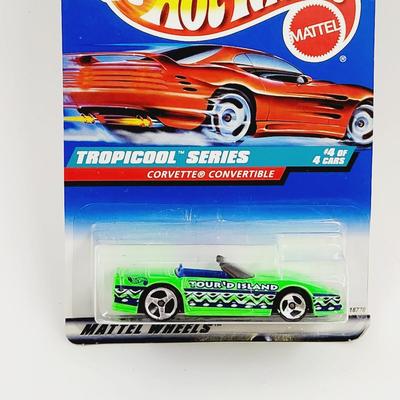 1997 HOT WHEEL TROPICOOL SERIES CORVETTE CONVERTIBLE #4 OF 4