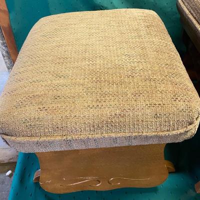 Glider Rocker w/Stool