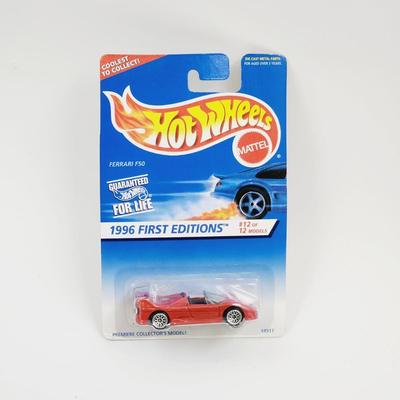 1996 FORST EDITION HOT WHEEL FERRARI F50 #12 OF 12