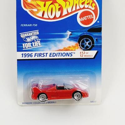 1996 FORST EDITION HOT WHEEL FERRARI F50 #12 OF 12