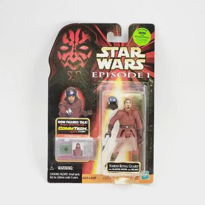 STAR WARS EPISODE 1 NABOO ROYAL GUARD ACTION FIGURE
