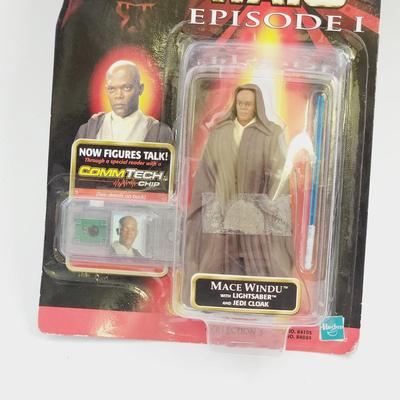STAR WARS EPISODE 1 MACE WINDU ACTION FIGURE