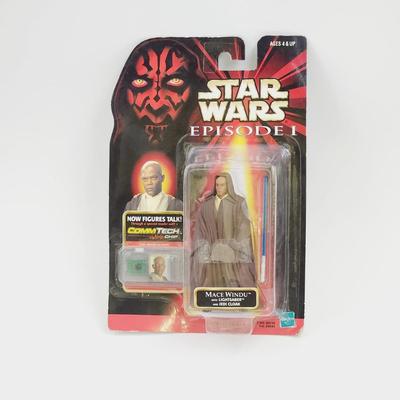 STAR WARS EPISODE 1 MACE WINDU ACTION FIGURE