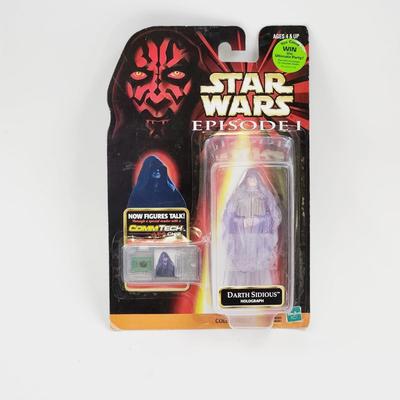 STAR WARS EPISODE 1 DARTH SIDIOUS HOLOGRAPH