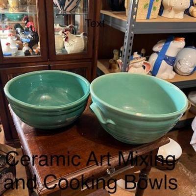 Ceramic Art Mixing bowls **IRISH HOLIDAY CLEARANCE