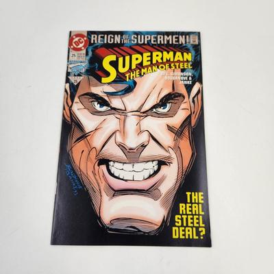 SEPT 1993 REIGN OF SUPERMAN - THE MAN OF STEEL #25