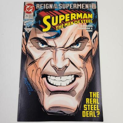 SEPT 1993 REIGN OF SUPERMAN - THE MAN OF STEEL #25