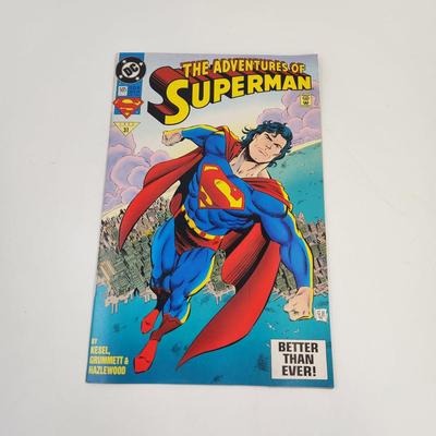 1987 ADVENTURES OF SUPERMAN #505 COMIC BOOK