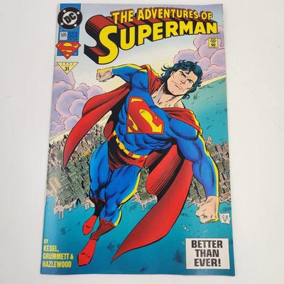 1987 ADVENTURES OF SUPERMAN #505 COMIC BOOK