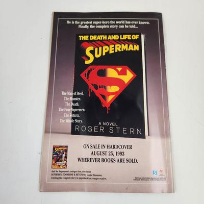 OCT 1993 ADVENTURES OF SUPERMAN #505 COMIC BOOK