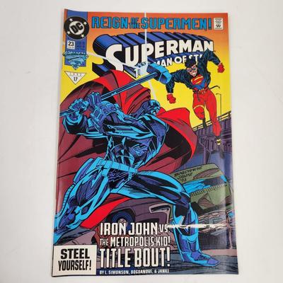 JULY 1993 REIGN OF SUPERMAN #23 COMIC BOOK