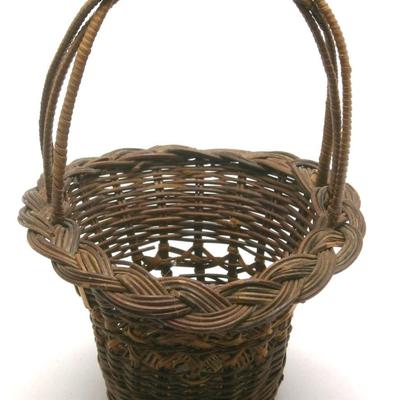 3 Vintage Miniature Basket
