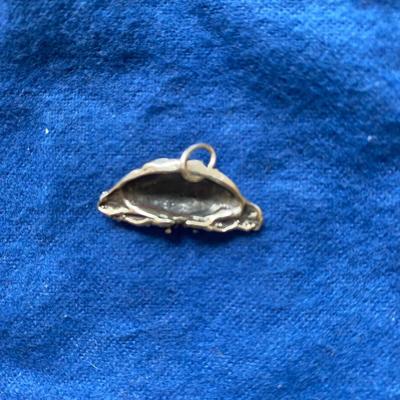 Mignon Faget sterling silver crab pendant/charm