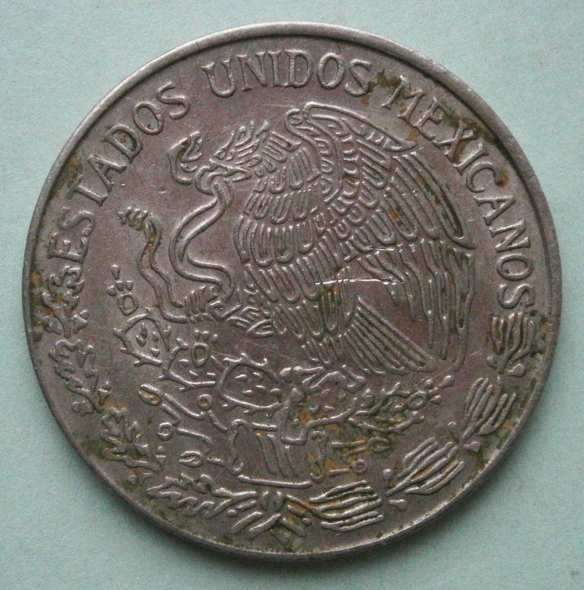 MEXICO 1975 Un Peso Coin EstateSales mexico-1975-un-peso-coin-estatesales