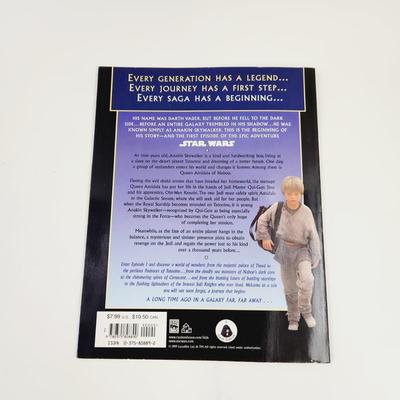 1999 STAR WARS EPISODE 1 THE PHANTOM MENACE MOVIE STORY BOOK
