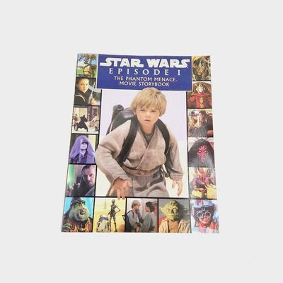 1999 STAR WARS EPISODE 1 THE PHANTOM MENACE MOVIE STORY BOOK