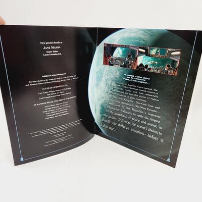 1999 STAR WARS EPISODE 1 THE PHANTOM MENACE MOVIE STORY BOOK