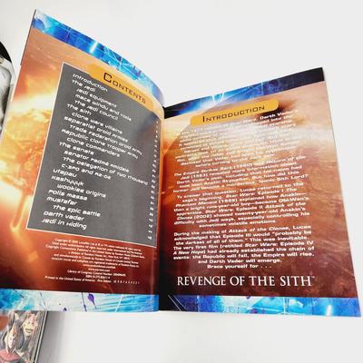 STAR WARS PHANTOM MENACE & REVENGE OF THE SITH SCRAPBOOKS