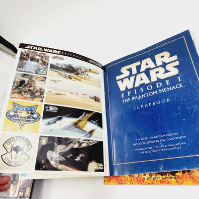 STAR WARS PHANTOM MENACE & REVENGE OF THE SITH SCRAPBOOKS
