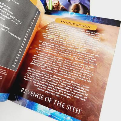 STAR WARS PHANTOM MENACE & REVENGE OF THE SITH SCRAPBOOKS