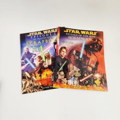STAR WARS PHANTOM MENACE & REVENGE OF THE SITH SCRAPBOOKS