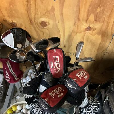 1794 Adams Idea Hybrid Golf Clubs & Callaway Bobby Jones Jesse Ortiz